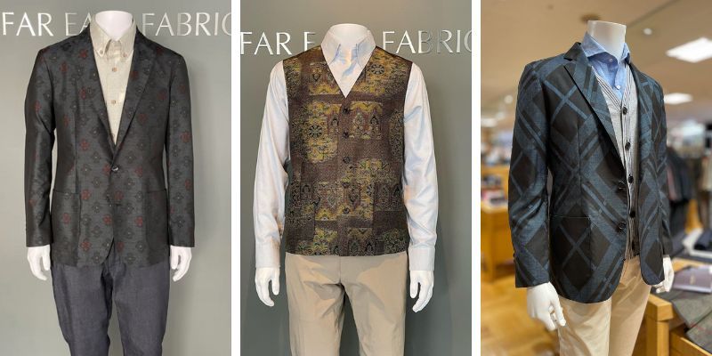 vest làm từ kimono vest làm từ kimono